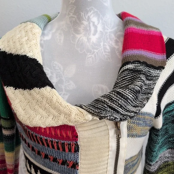 Desigual Multicolor Knit Sweater - Picture 2 of 5